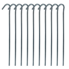 Basic Nature Zeltnagel Hering fr weiche Bden Lnge 24 cm 10er Pack