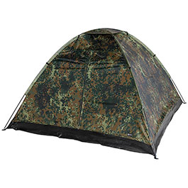 Kleinbild 1 MFH 3-Personen Zelt, Monodom flecktarn