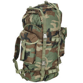 BW-Kampfrucksack, woodland, 65 Liter