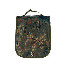 Kulturbeutel mit Spiegel flecktarn
