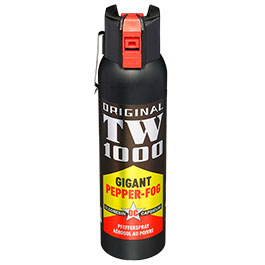 Abwehrspray TW1000 Pfefferspray Breitstrahl mit Weitstrahlventil, 150 ml