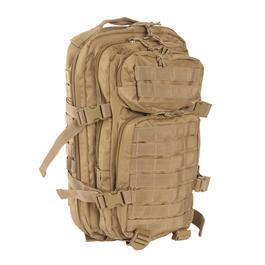 Mil-Tec Rucksack Assault Pack I 20 Liter coyote