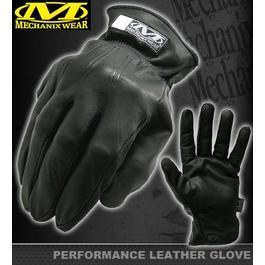 Mechanix Wear Performance Leder-Handschuhe schwarz