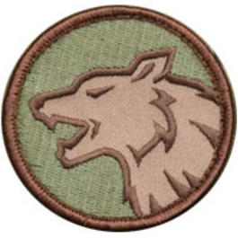 Mil-Spec Monkey Patch mit Klettflche Wolf Head multicam