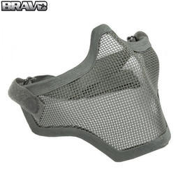 Bravo Tac Gear Strike Gittermaske halb Ranger-grün