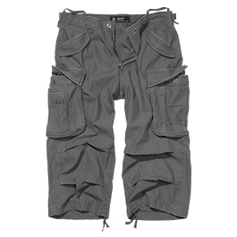 Brandit Industry Vintage 3/4 Short anthrazit