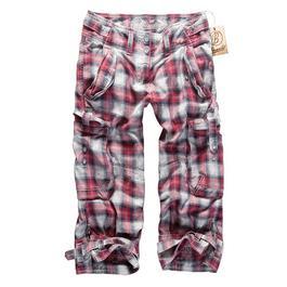 Brandit Vanity 3/4 Ladies-Shorts kariert