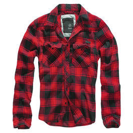 Brandit Checkshirt schwarz/rot kariert