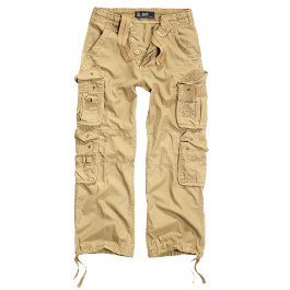 Brandit Cargohose Pure Vintage Trousers beige