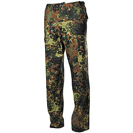 MFH Army Hose Ripstop BDU-Style flecktarn geknpfter Hosenschlitz