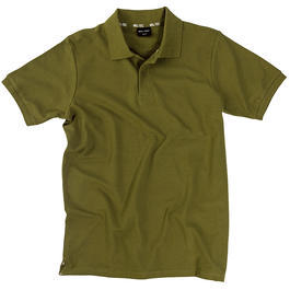 Mil-Tec Poloshirt Pikee 250gr. CO. oliv
