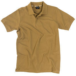 Mil-Tec Poloshirt Pikee 250gr. CO. coyote