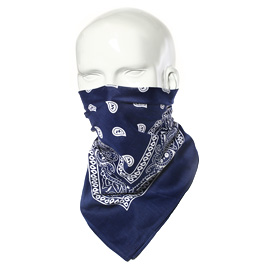 MFH Bandana Halstuch navyblau-wei