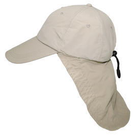 Fox Outdoor Cap Sahara mit Nackenschutz khaki