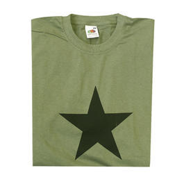T-Shirt Black Star oliv