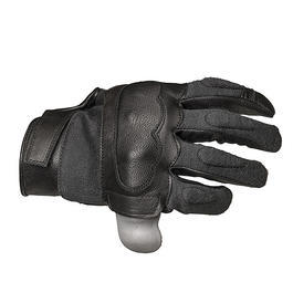 Mil-Tec Handschuhe Tactical Leder/Kevlar schwarz Bild 3