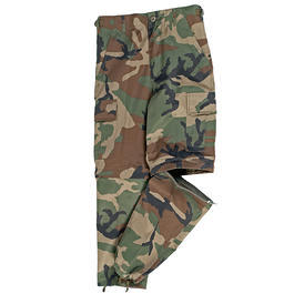 Mil-Tec US Zip-Off BDU Hose Kids woodland