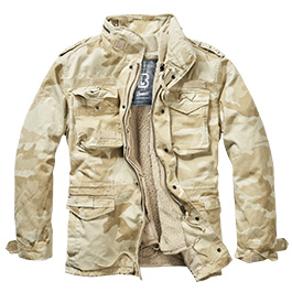 Brandit Jacke M65 Giant sandstorm camo mit herausnehmbarem Futter