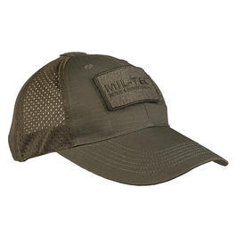 Mil-Tec Baseball Cap Netz oliv