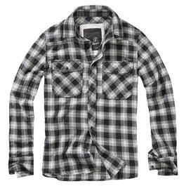 Brandit Checkshirt Great Creek schwarz/wei� kariert
