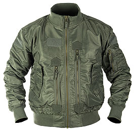 Mil-Tec US Tactical Fliegerjacke oliv