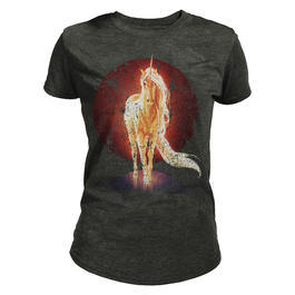 The Mountain Damen T-Shirt Retro Unicorn