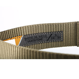 Kleinbild 5 5.11 Doppelschnallen Grtel Traverse sandstone