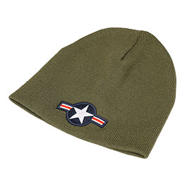Kleinbild 2 Strickmtze Beanie WWII oliv