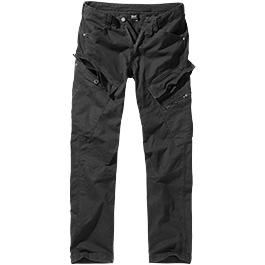Brandit Hose Adven Slim Fit schwarz