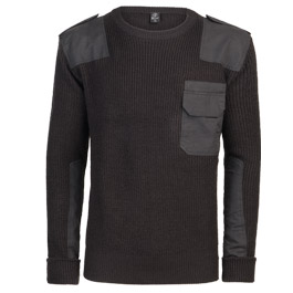 Brandit BW Pullover Strick schwarz