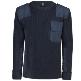 Brandit BW Pullover Strick navy