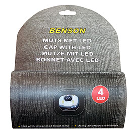 Kleinbild 1 Strickm�tze mit LED-Lampe