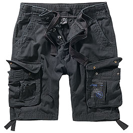 Brandit Pure Vintage Shorts schwarz