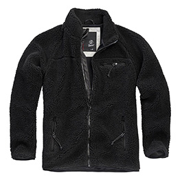 Brandit Fleecejacke Teddyfleece Jacket schwarz