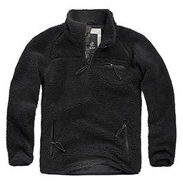 Brandit Troyer Teddyfleece schwarz