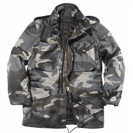 Mil-Tec Jacke M-65 Army Style dark camo