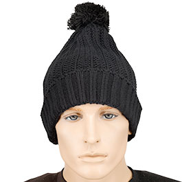 McAllister Bommelmtze schwarz gefttert