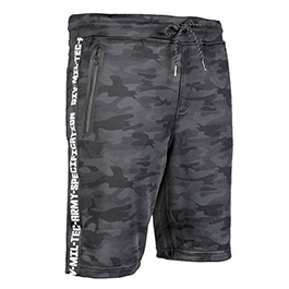 Mil-Tec Shorts Sweat Training Pants dark camo