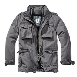 Brandit Jacke M65 Giant charcoal grey mit herausnehmbarem Futter