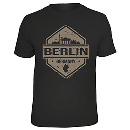Rahmenlos T-Shirt Berlin schwarz