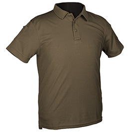 Mil-Tec Poloshirt Quick Dry Tactical kurzarm oliv