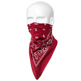 MFH Bandana Halstuch Paisleymuster burgund