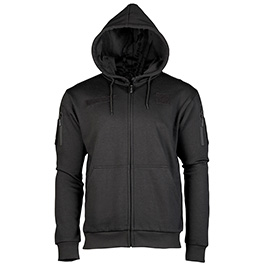 Mil-Tec Kapuzenjacke Tactical schwarz