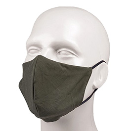 Mil-Tec Stoffmaske V-Shape oliv