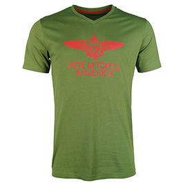 T-Shirt Maverick Top Gun oliv