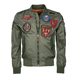 Top Gun Fliegerjacke Beast Oliv
