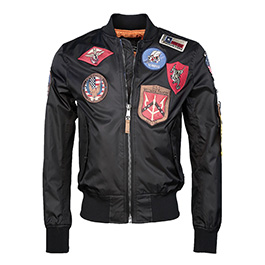 Top Gun Fliegerjacke Beast schwarz