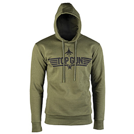 Kapuzenpullover Hoodie Top Gun oliv