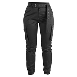 Mil-Tec Hose Army Pants Woman inkl. Nietengrtel schwarz