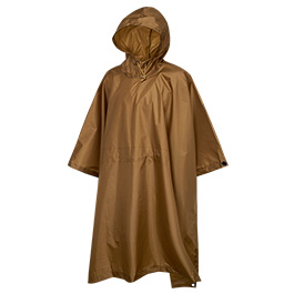 Brandit Poncho Ripstop Regenschutz camel